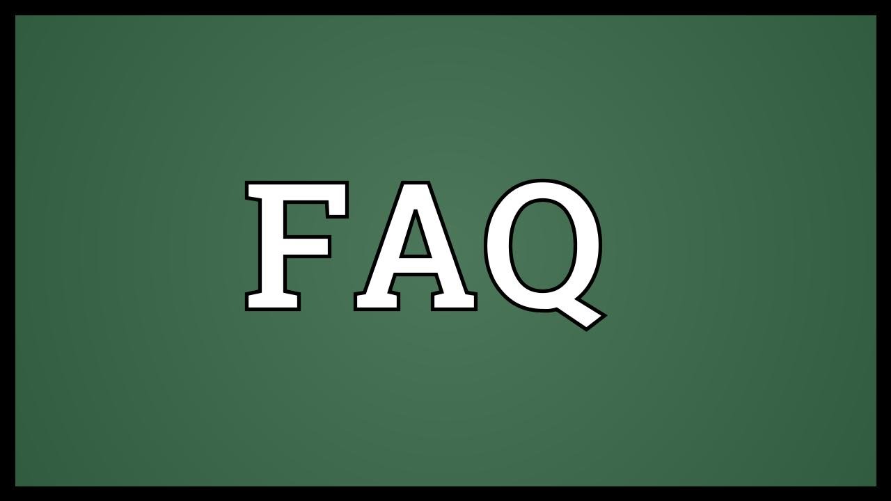 Faq meaning